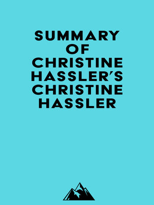 cover image of Summary of Christine Hassler's Christine Hassler